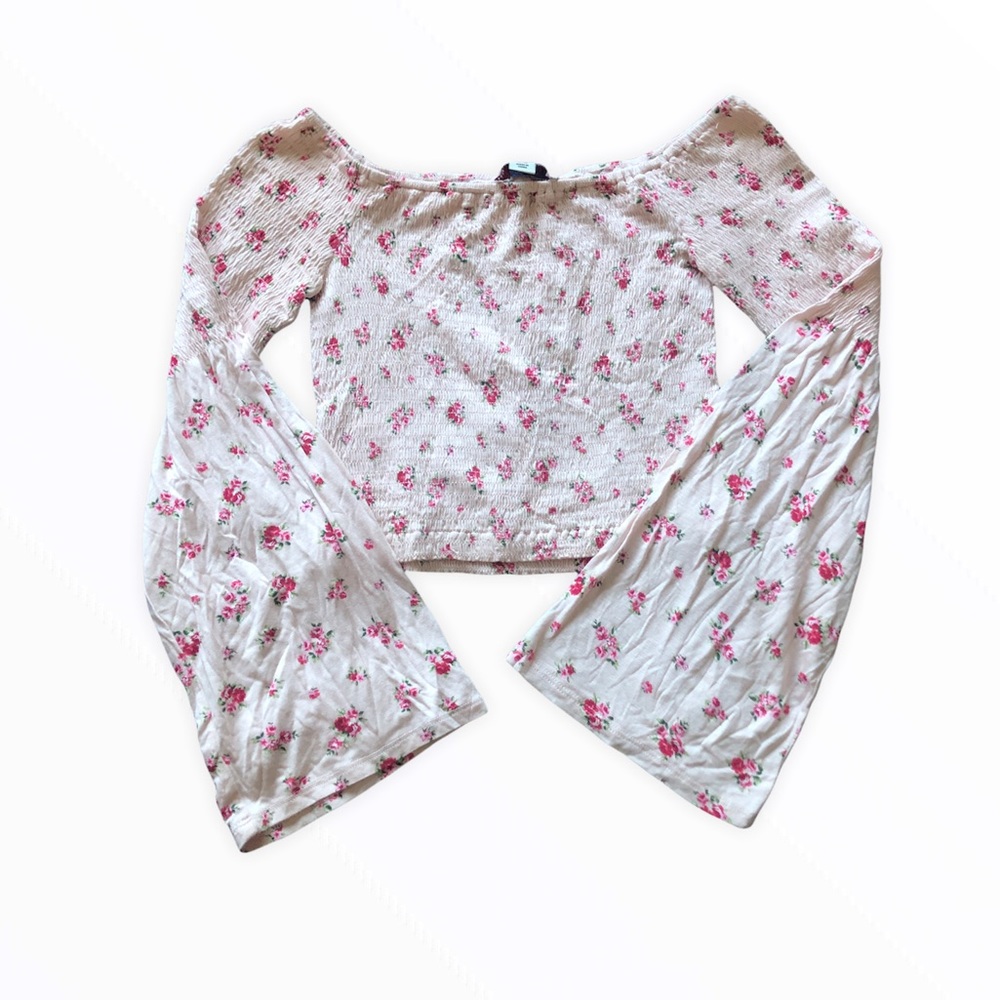 adam levine floral crop top